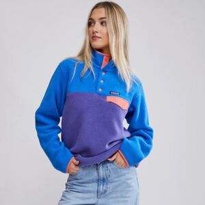 Patagonia synchilla women's fleece in perennial purple brand size small nwt